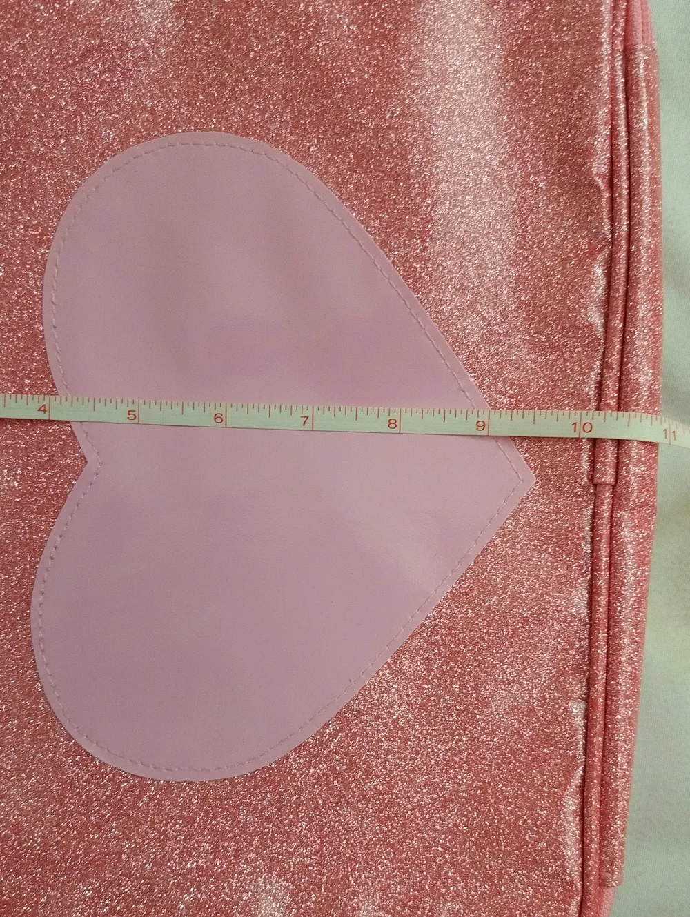 Sparkle Glitter Pink Heart 12
